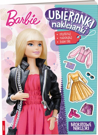Barbie Ubieranki naklejanki SDU-1107 [KSIĄŻKA]