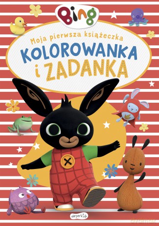 Bing. Moja pierwsza książeczka. Kolorowanka i zadanka [KSIĄŻKA]