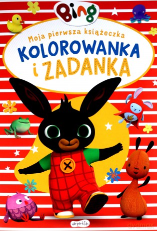 Bing. Moja pierwsza książeczka. Kolorowanka i zadanka [KSIĄŻKA]