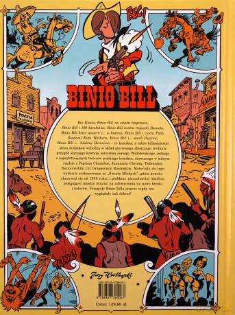 Binio Bill. Wydanie zbiorcze - Jerzy Wróblewski [KOMIKS]