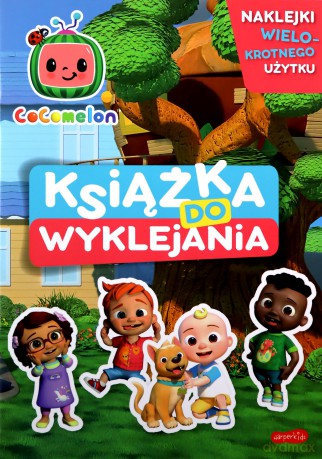 Cocomelon. Książka do wyklejania [KSIĄŻKA]