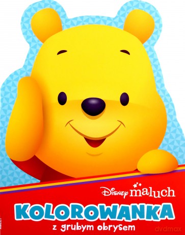 Disney maluch Kolorowanka z grubym obrysem GR-9202 [KSIĄŻKA]