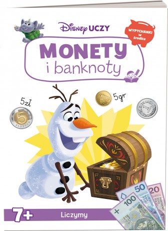 Disney uczy kraina lodu Monety i banknoty UPZ-9302 [KSIĄŻKA]