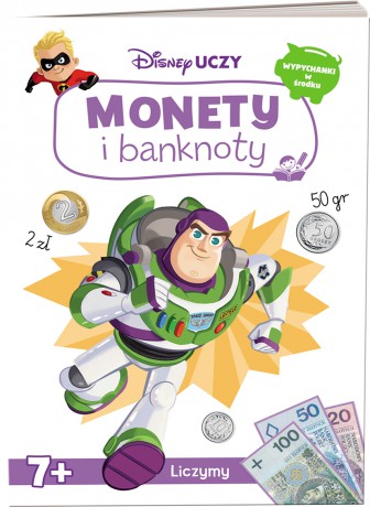 Disney uczy Monety i banknoty UPZ-9301 [KSIĄŻKA]