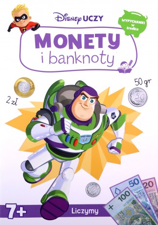 Disney uczy Monety i banknoty UPZ-9301 [KSIĄŻKA]