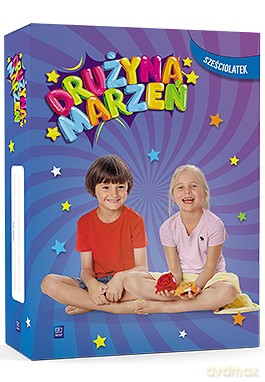 Drużyna marzeń Box przedszkole Sześciolatek [KSIĄŻKA]