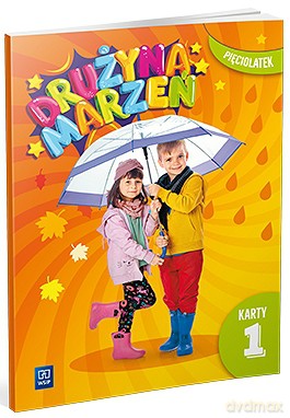 Drużyna marzeń karty pracy przedszkole Pięciolatek część 1 [KSIĄŻKA]