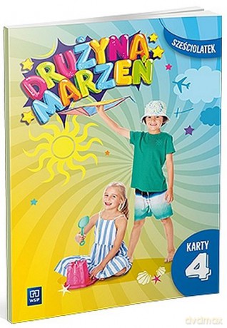 Drużyna marzeń karty pracy przedszkole Sześciolatek część 4 [KSIĄŻKA]