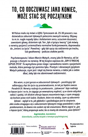 Jak żyć z lękiem. Poradnik doktora nerwicy - Marcin Matych [KSIĄŻKA]