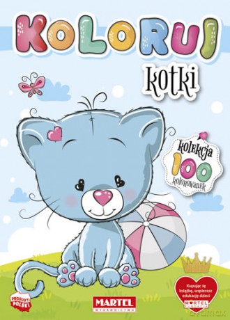 Koloruj kotki [KSIĄŻKA]
