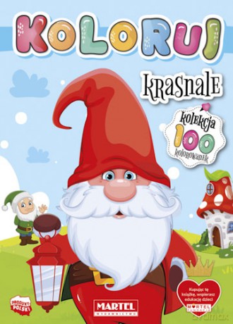 Koloruj krasnale [KSIĄŻKA]