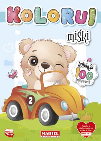 Koloruj miśki [KSIĄŻKA]
