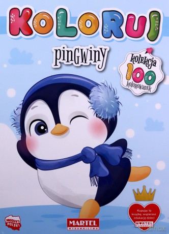 Koloruj pingwiny [KSIĄŻKA]