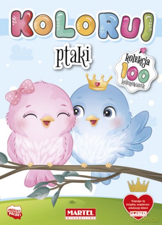 Koloruj ptaki [KSIĄŻKA]