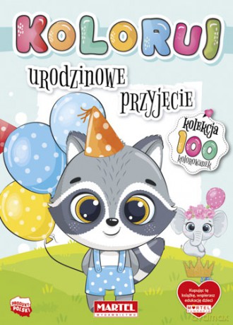 Koloruj urodzinowe przyjęcie [KSIĄŻKA]