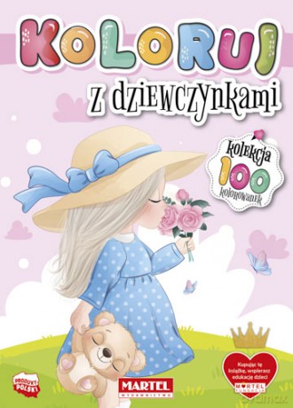 Koloruj z dziewczynkami [KSIĄŻKA]