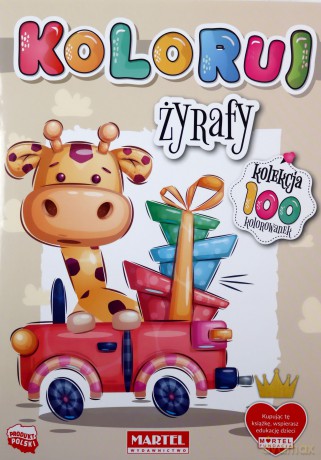Koloruj żyrafy [KSIĄŻKA]