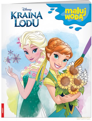 Kraina lodu Maluj wodą MW-9113 [KSIĄŻKA]