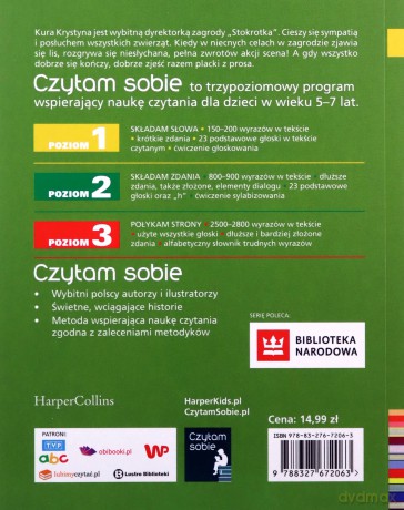 Kura Krystyna i jej banda. Czytam sobie. Poziom 1 - Justyna Bednarek [KSIĄŻKA]