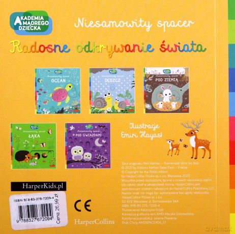Las. Akademia mądrego dziecka. Niesamowity spacer - Nathalie Choux [KSIĄŻKA]