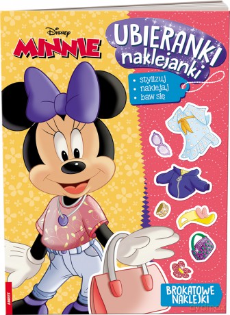 Minnie Ubieranki naklejanki SDU-9109 [KSIĄŻKA]