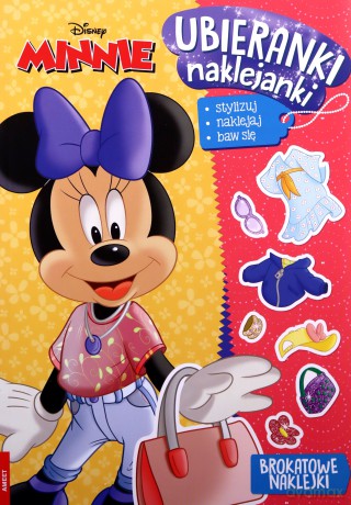 Minnie Ubieranki naklejanki SDU-9109 [KSIĄŻKA]