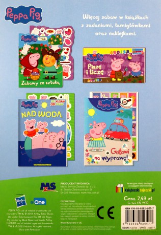 Na pogodę i na deszcz. Świnka Peppa. Kreatywny maluch [KSIĄŻKA]