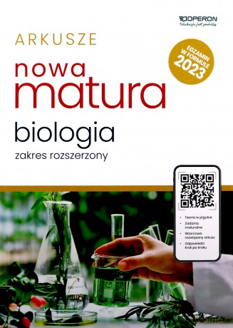 Nowa matura 2023 Biologia arkusze maturalne zakres rozszerzony - Kamil Kulpiński [KSIĄŻKA]