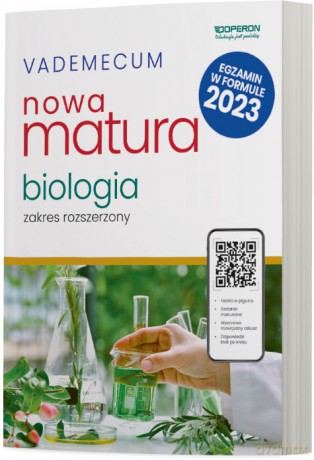 Nowa matura 2023 Biologia Vademecum zakres rozszerzony - Beata Jakubik, Renata Szymańska [KSIĄŻKA]