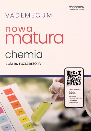 Nowa matura 2023 Chemia Vademecum zakres rozszerzony - Joanna Drzeżdżon, Dagmara Jacewicz [KSIĄŻKA]