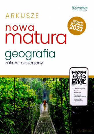 Nowa matura 2023 Geografia arkusze maturalne zakres rozszerzony - Piotr Ciesielski [KSIĄŻKA]