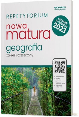 Nowa matura 2023 Geografia repetytorium zakres rozszerzony - Agnieszka Maląg, Krzysztof Chabasiński [KSIĄŻKA]