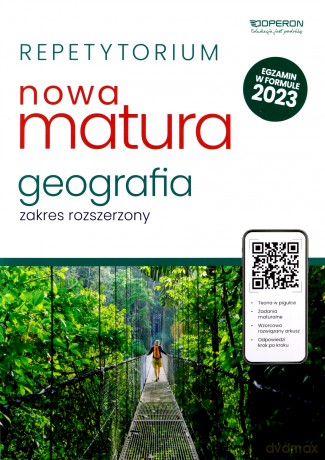 Nowa matura 2023 Geografia repetytorium zakres rozszerzony - Agnieszka Maląg, Krzysztof Chabasiński [KSIĄŻKA]