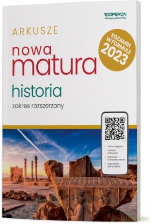 Nowa matura 2023 Historia arkusze maturalne zakres rozszerzony - Łukasz Skupny [KSIĄŻKA]