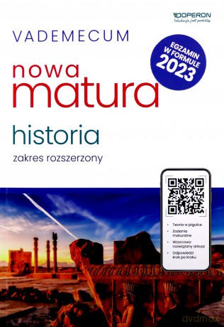Nowa matura 2023 Historia Vademecum zakres rozszerzony - Mirosław Ustrzycki, Janusz Ustrzycki [KSIĄŻKA]