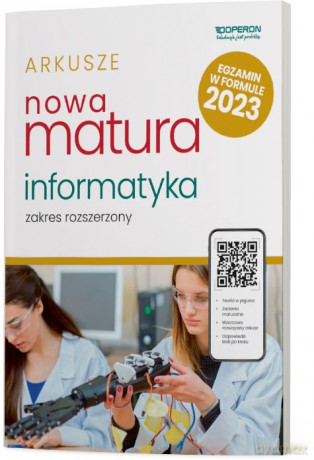 Nowa matura 2023 Informatyka arkusze maturalne zakres rozszerzony - Piotr Dobosiewicz, Jarosław Drzeżdżon [KSIĄŻKA]