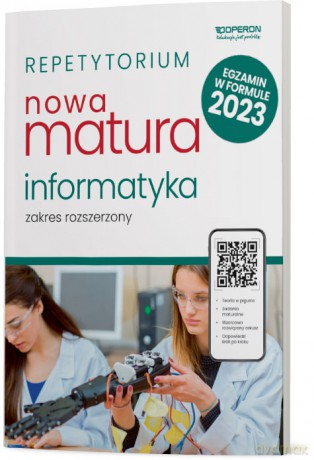 Nowa matura 2023 Informatyka repetytorium zakres rozszerzony - Piotr Dobosiewicz [KSIĄŻKA]
