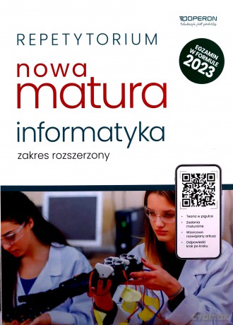 Nowa matura 2023 Informatyka repetytorium zakres rozszerzony - Piotr Dobosiewicz [KSIĄŻKA]