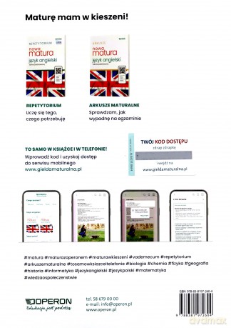 Nowa matura 2023 Język angielski arkusze maturalne zakres podstawowy - Anna Tracz [KSIĄŻKA]