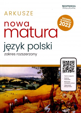 Nowa matura 2023 Język polski arkusze maturalne zakres rozszerzony - Aleksandra Marzec [KSIĄŻKA]