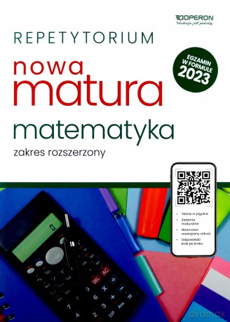 Nowa matura 2023 Matematyka repetytorium zakres rozszerzony - Adam Konstantynowicz, Anna Konstantynowicz, Małgorzata Pająk [KSIĄŻKA]