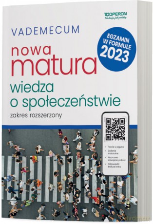 Nowa matura 2023 Wiedza o społeczeństwie Vademecum zakres rozszerzony - Mikołaj Walczyk, Iwona Walendziak [KSIĄŻKA]