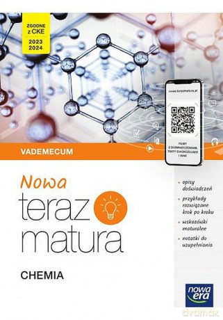 Nowa Teraz matura 2023 Chemia Vademecum z cyfrowym wspomaganiem nauki poziom rozszerzony - Elżbieta Megiel [KSIĄŻKA]