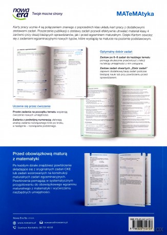 Nowe matematyka karty pracy klasa 4 liceum i technikum zakres podstawowy - Karolina Wej, Dorota Ponczek [KSIĄŻKA]