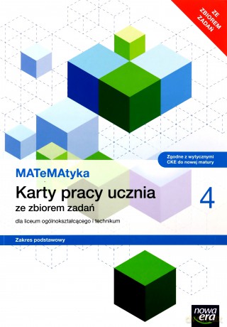 Nowe matematyka karty pracy klasa 4 liceum i technikum zakres podstawowy - Karolina Wej, Dorota Ponczek [KSIĄŻKA]