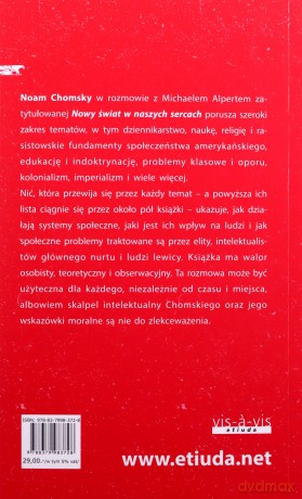 Nowy świat w naszych sercach. Noam Chomsky rozmawia z Michaelem Alpertem - Noam Chomsky [KSIĄŻKA]