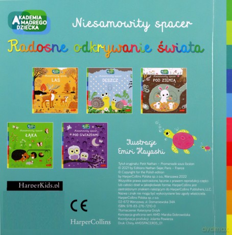 Ocean. Akademia mądrego dziecka. Niesamowity spacer - Nathalie Choux [KSIĄŻKA]