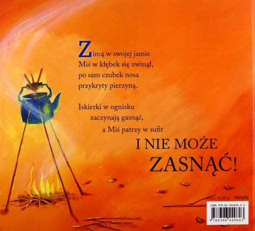 Pan Miś nie może zasnąć - Karma Wilson, Jane Chapman [KSIĄŻKA]