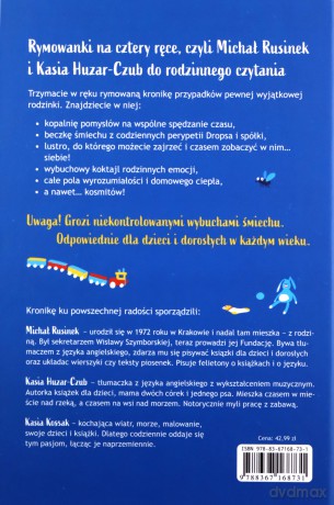 Rodzinne rymowanki - Michał Rusinek, Kasia Huzar-Czub [KSIĄŻKA]