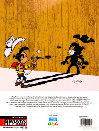 Statua Squaw. Lucky Luke. Kid Lucky (Tom 3) - Achdé [KOMIKS]